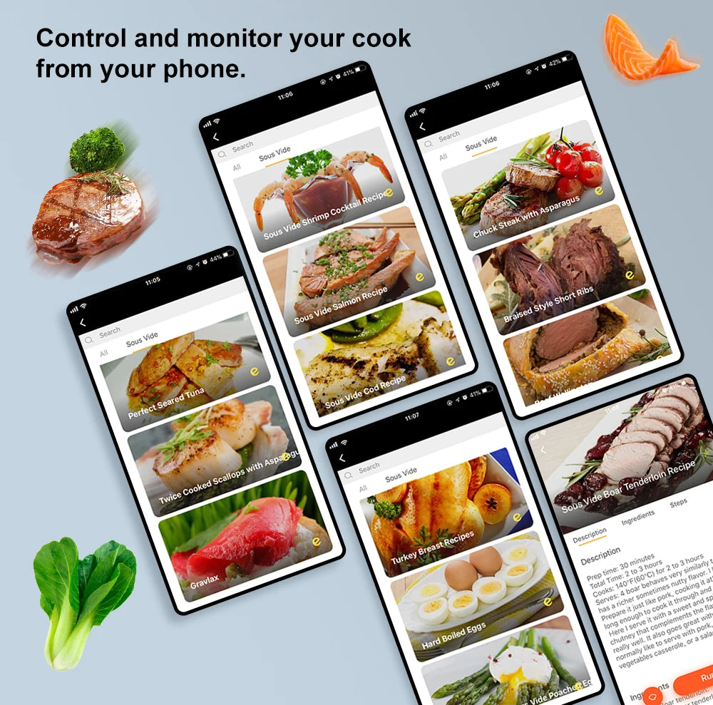 5th Generation Smart WiFi Sous Vide Cooker