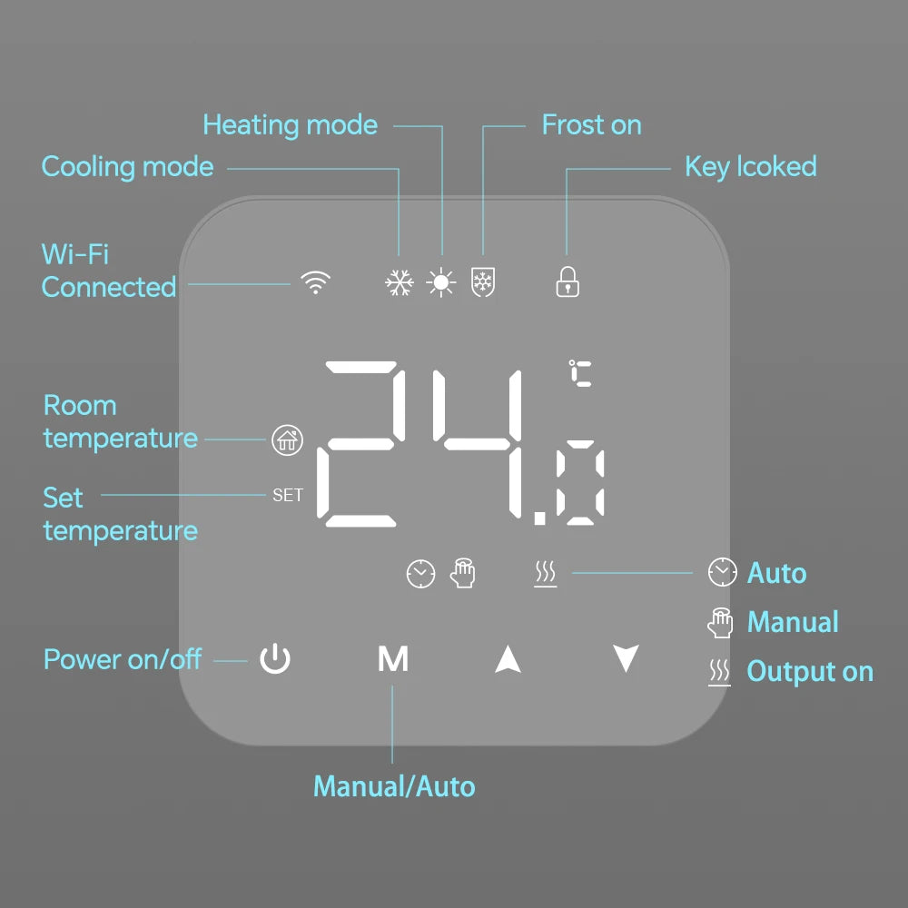 Smart WiFi Heating Thermostat