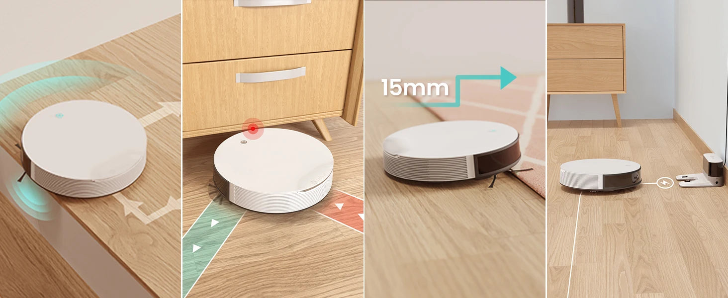Smart Robot Vacuum for Pet Hair