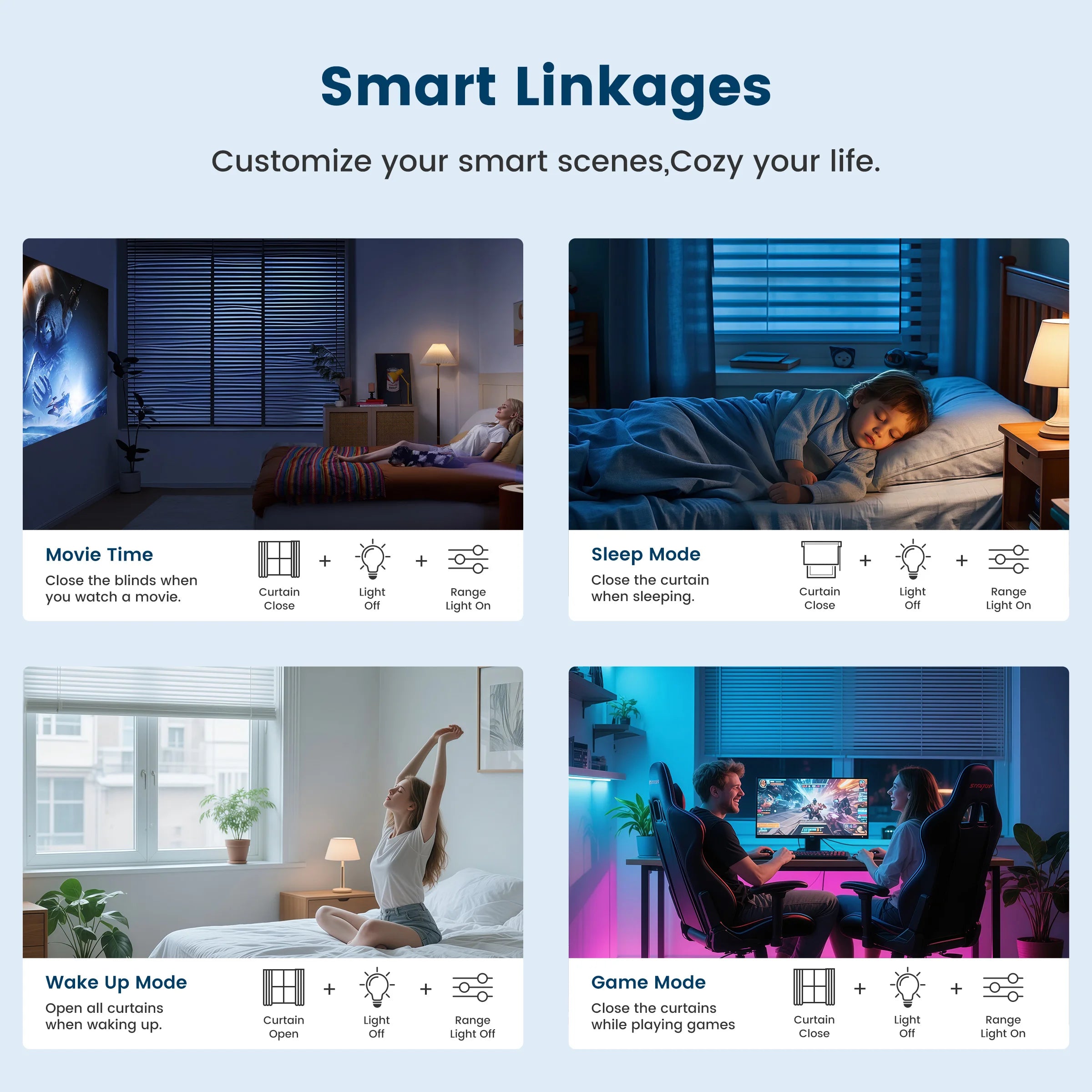 Smart WiFi Curtain Motor System