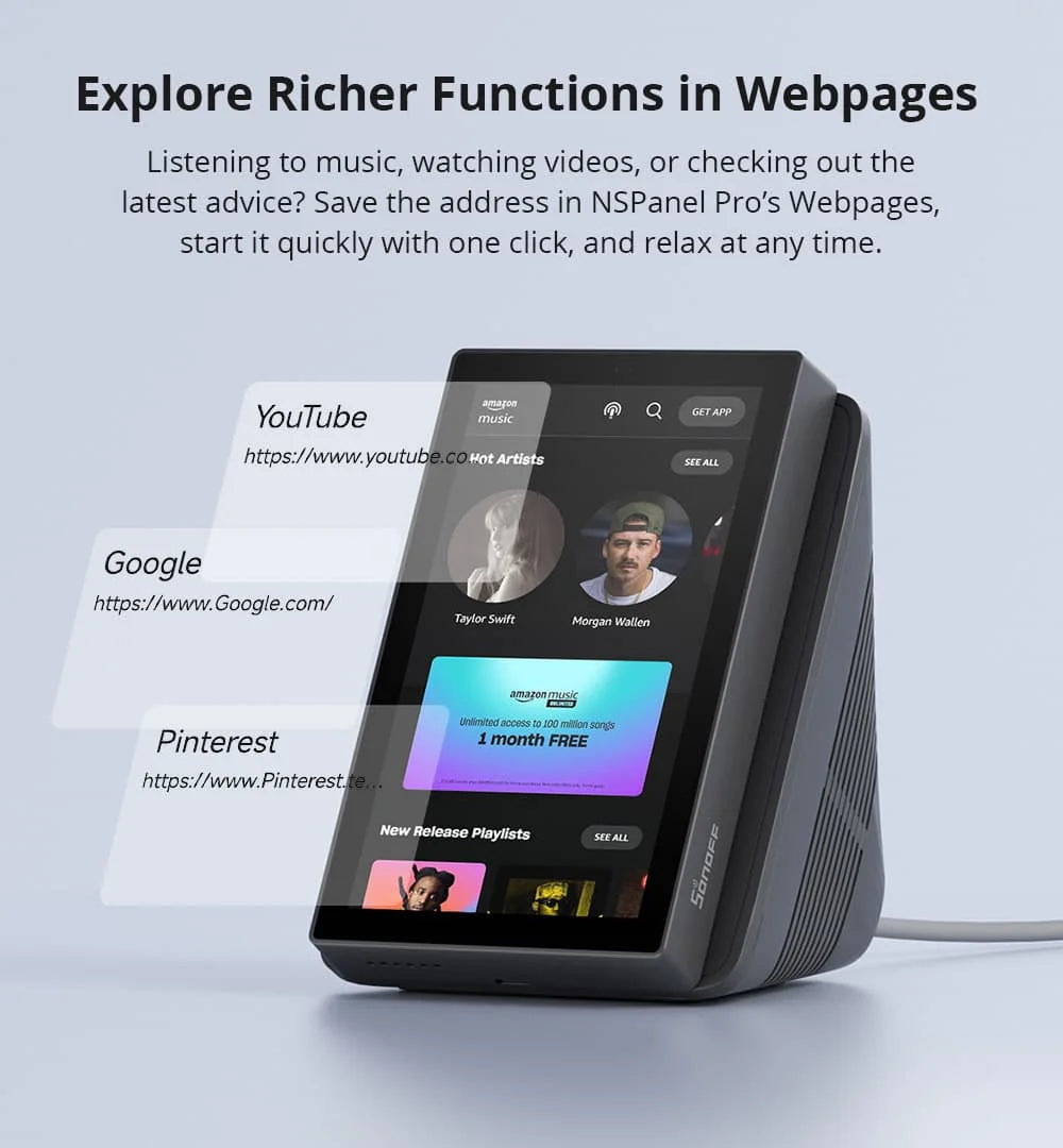 Smart Home Touch Control Panel