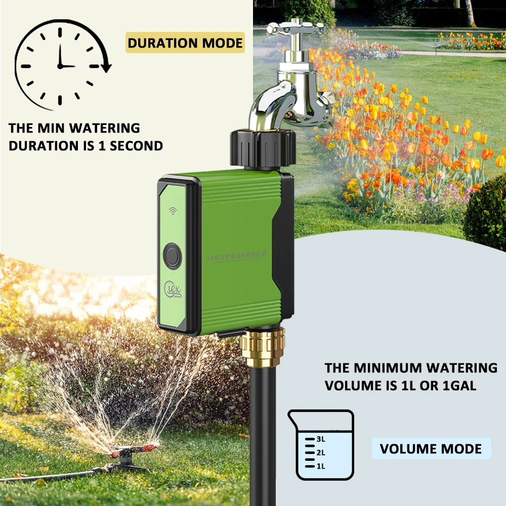 Smart Zigbee WiFi Garden Watering Timer