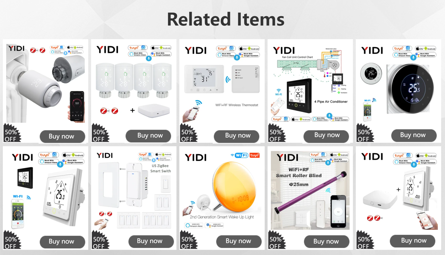 Smart WiFi Thermostat for Home Heating
