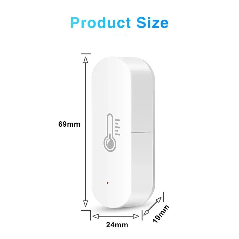 ZigBee Smart Temperature & Humidity Sensor