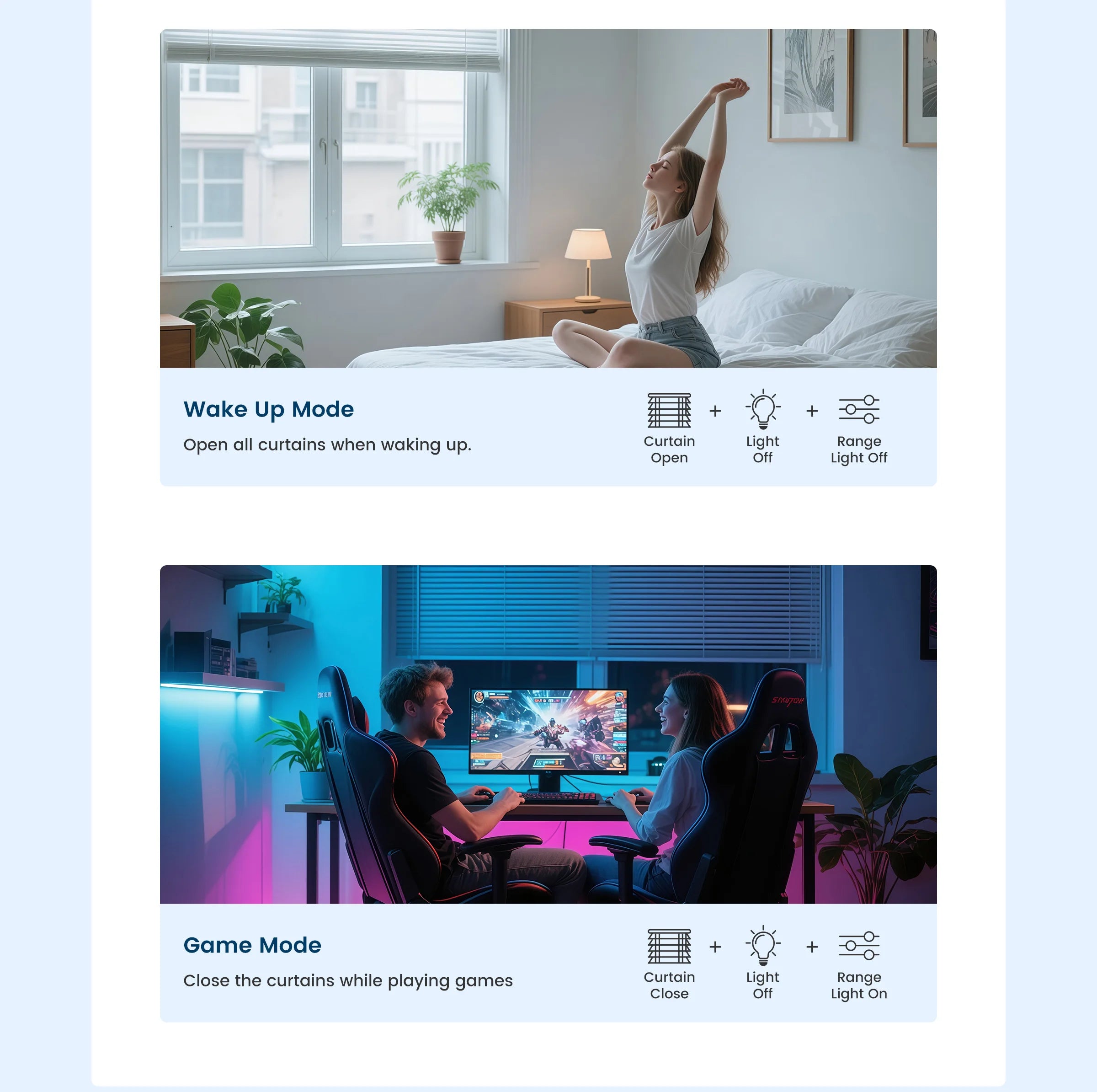 Smart WiFi Curtain Motor System