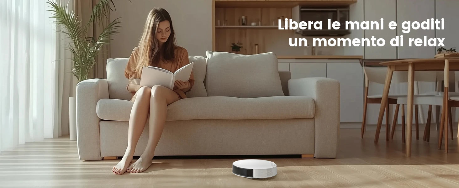 Smart Robot Vacuum for Pet Hair