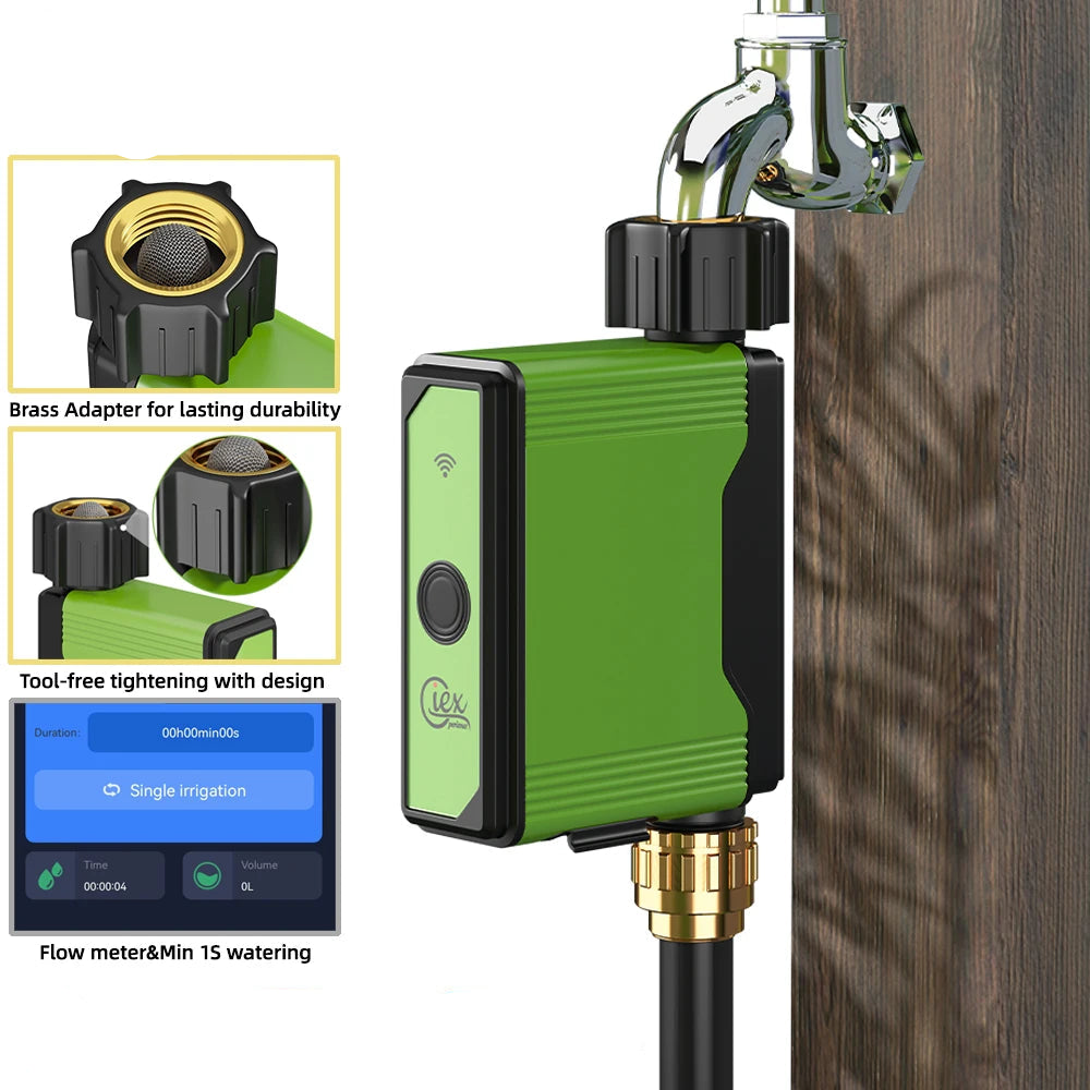 Smart Zigbee WiFi Garden Watering Timer