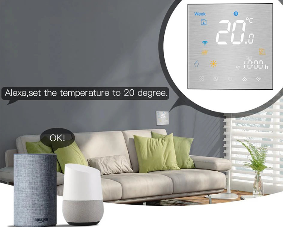 Smart WiFi Thermostat for Home Heating