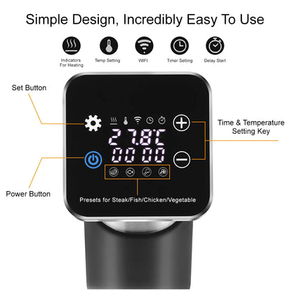5th Generation Smart WiFi Sous Vide Cooker