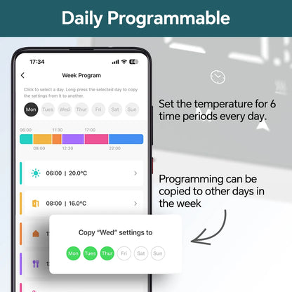 Smart WiFi Heating Thermostat
