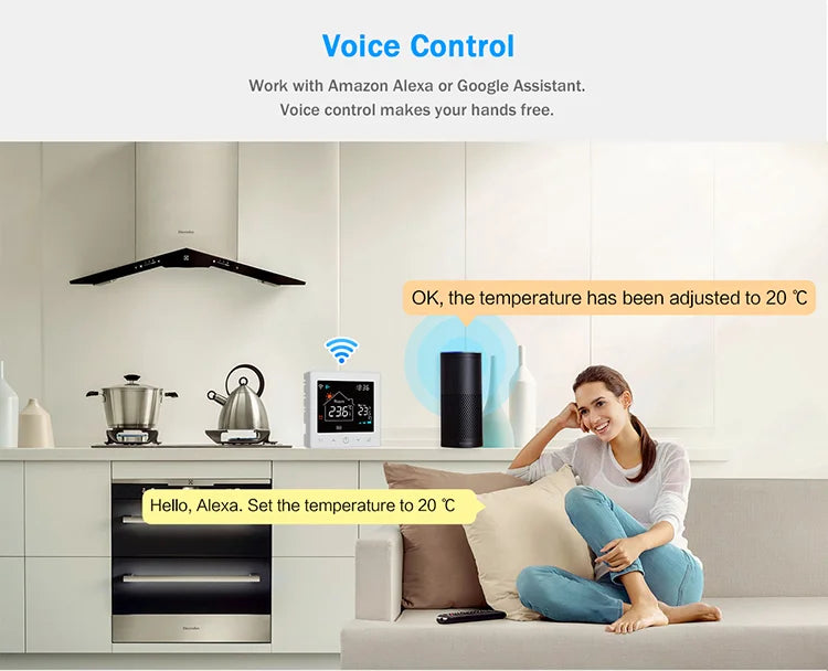 Smart WiFi Thermostat for Home Heating