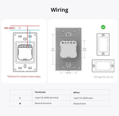 Smart Home Touch Control Panel