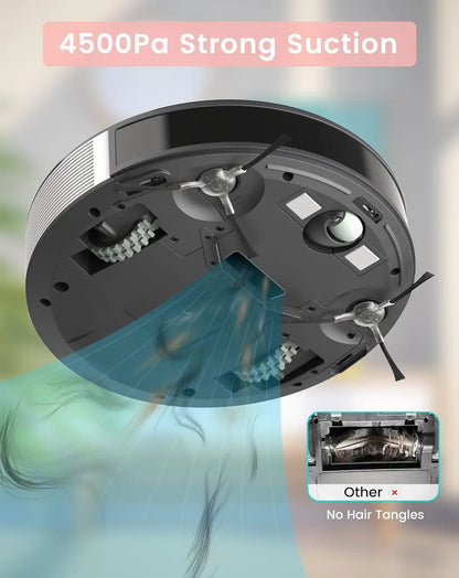 Smart Robot Vacuum for Pet Hair