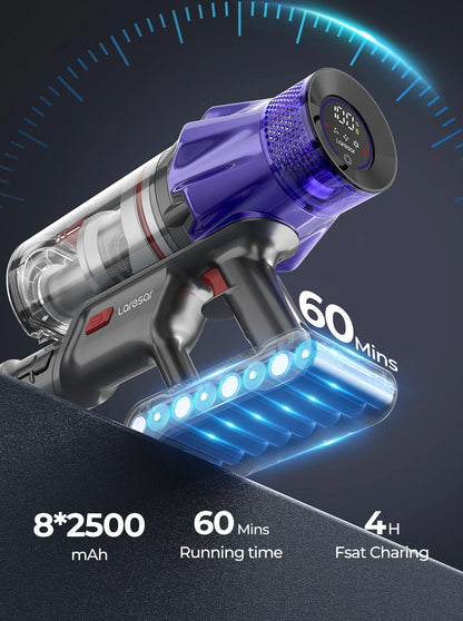 Powerful Cordless Smart Vacuum Cleaner