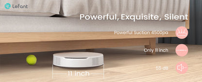 Smart Robot Vacuum for Pet Hair