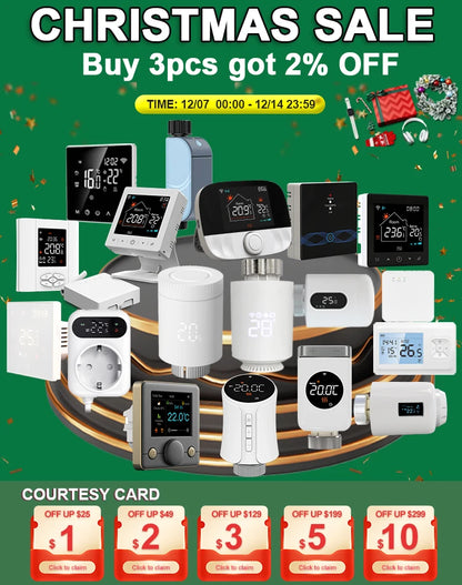 Smart WiFi Thermostat for Home Heating