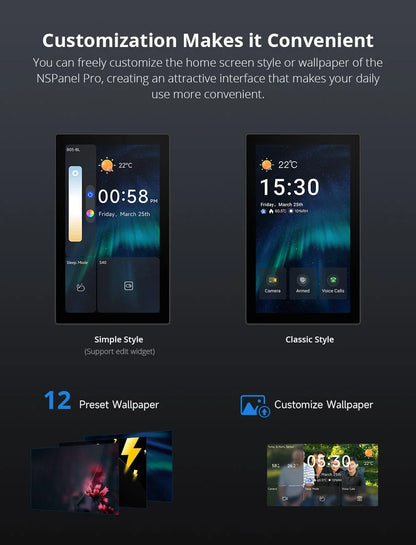Smart Home Touch Control Panel