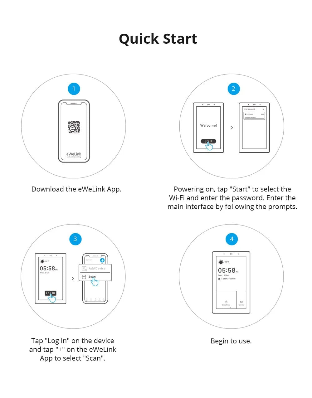 Smart Home Touch Control Panel