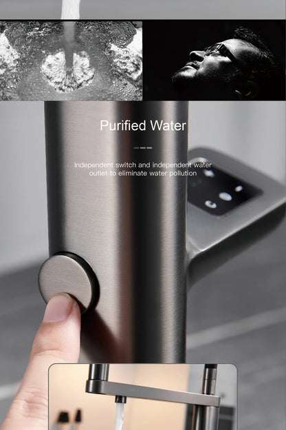 Luxury Smart Kitchen Faucet with Digital Display