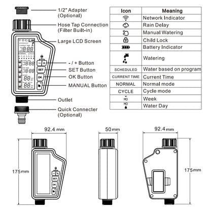 Smart WiFi Garden Watering Timer