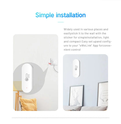 ZigBee Smart Temperature & Humidity Sensor