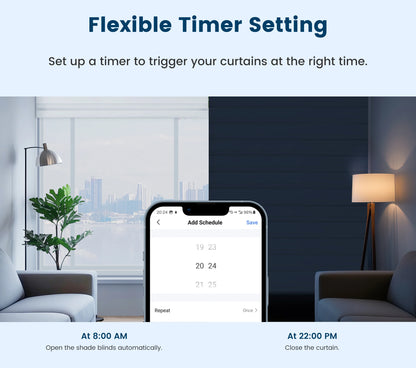 Smart WiFi Curtain Motor System