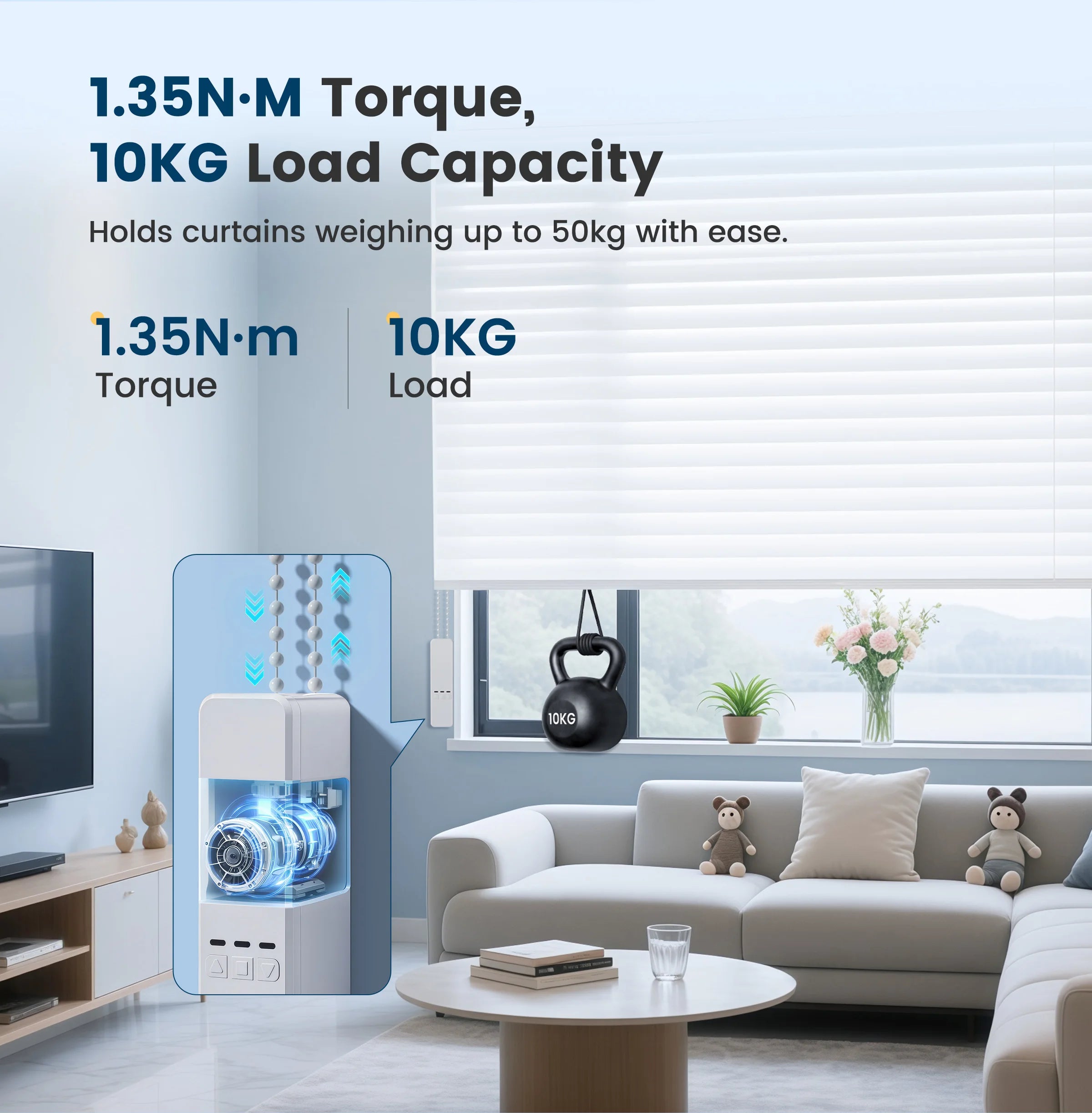 Smart WiFi Curtain Motor System