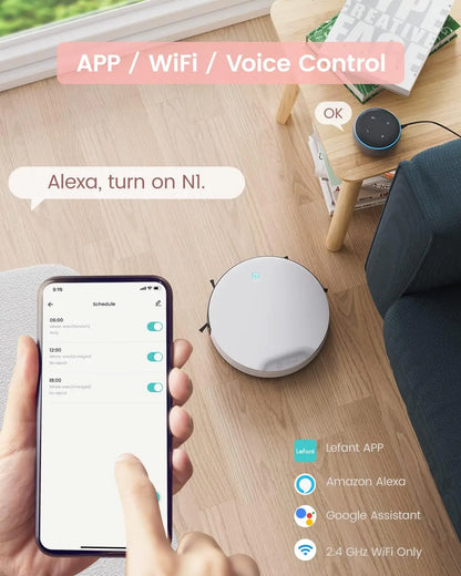 Smart Robot Vacuum for Pet Hair