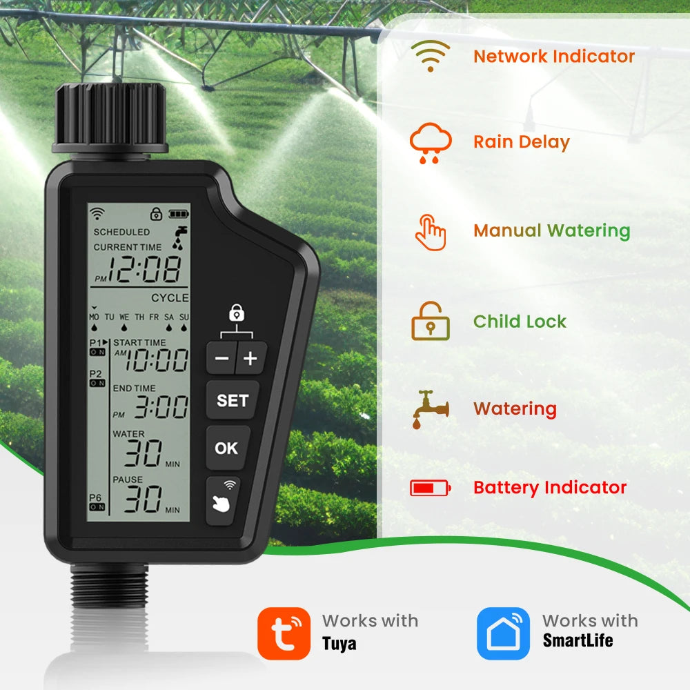 Smart WiFi Garden Watering Timer
