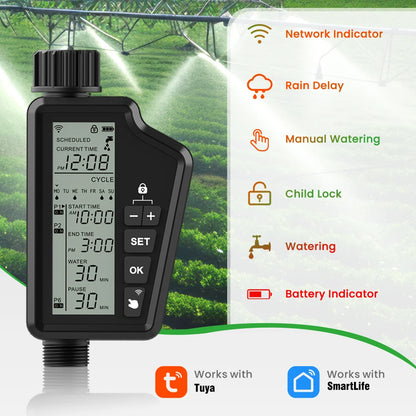 Smart WiFi Garden Watering Timer