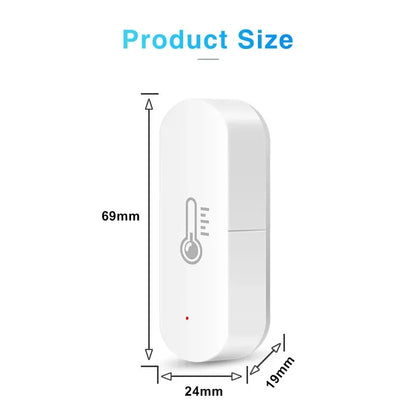 ZigBee Smart Temperature & Humidity Sensor
