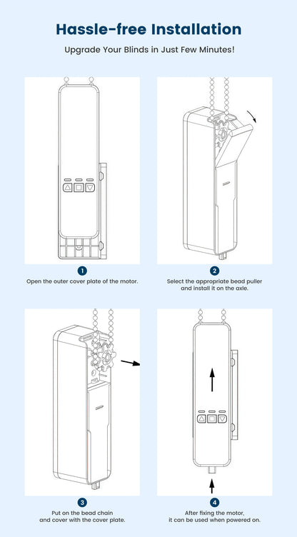 Smart WiFi Curtain Motor System