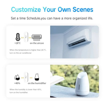 ZigBee Smart Temperature & Humidity Sensor