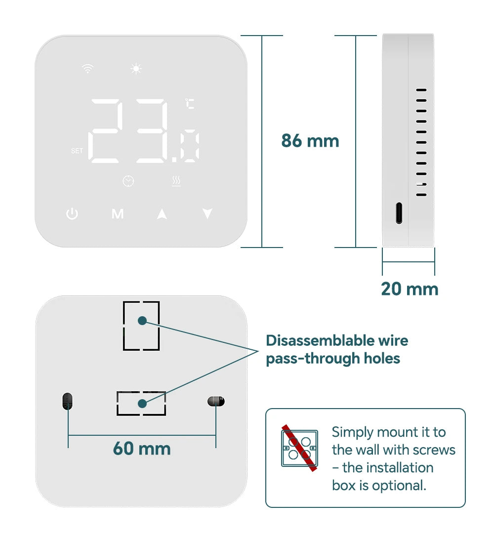 Smart WiFi Heating Thermostat