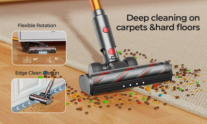 Powerful Cordless Smart Vacuum Cleaner