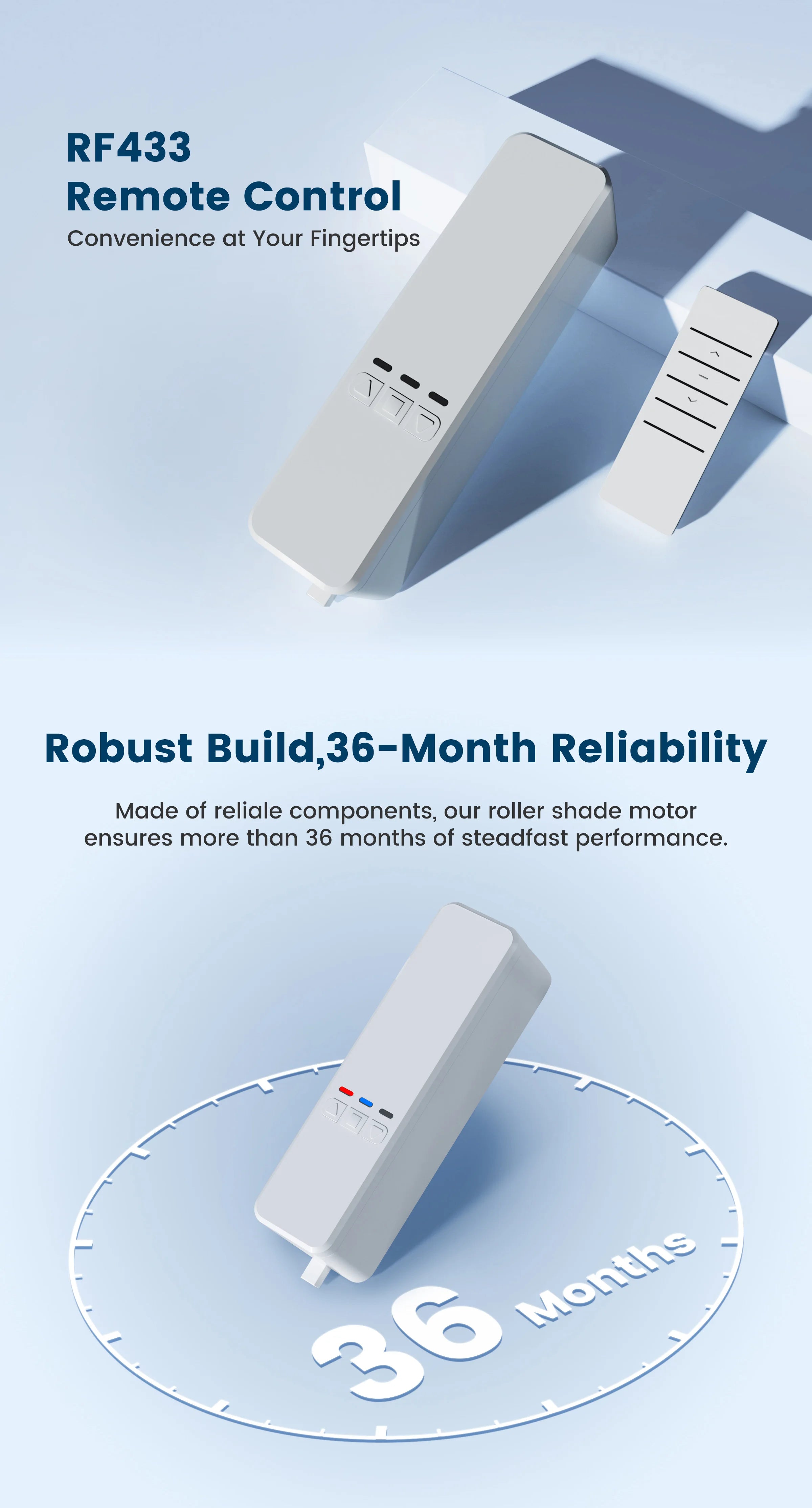 Smart WiFi Curtain Motor System