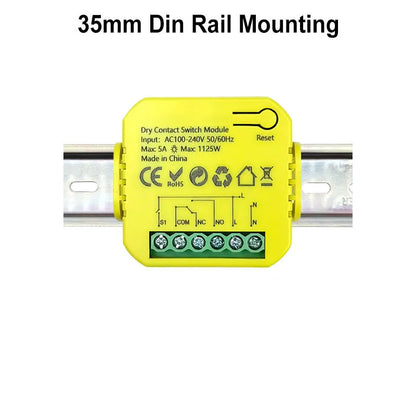 Smart ZigBee Dry Contact Switch Relay