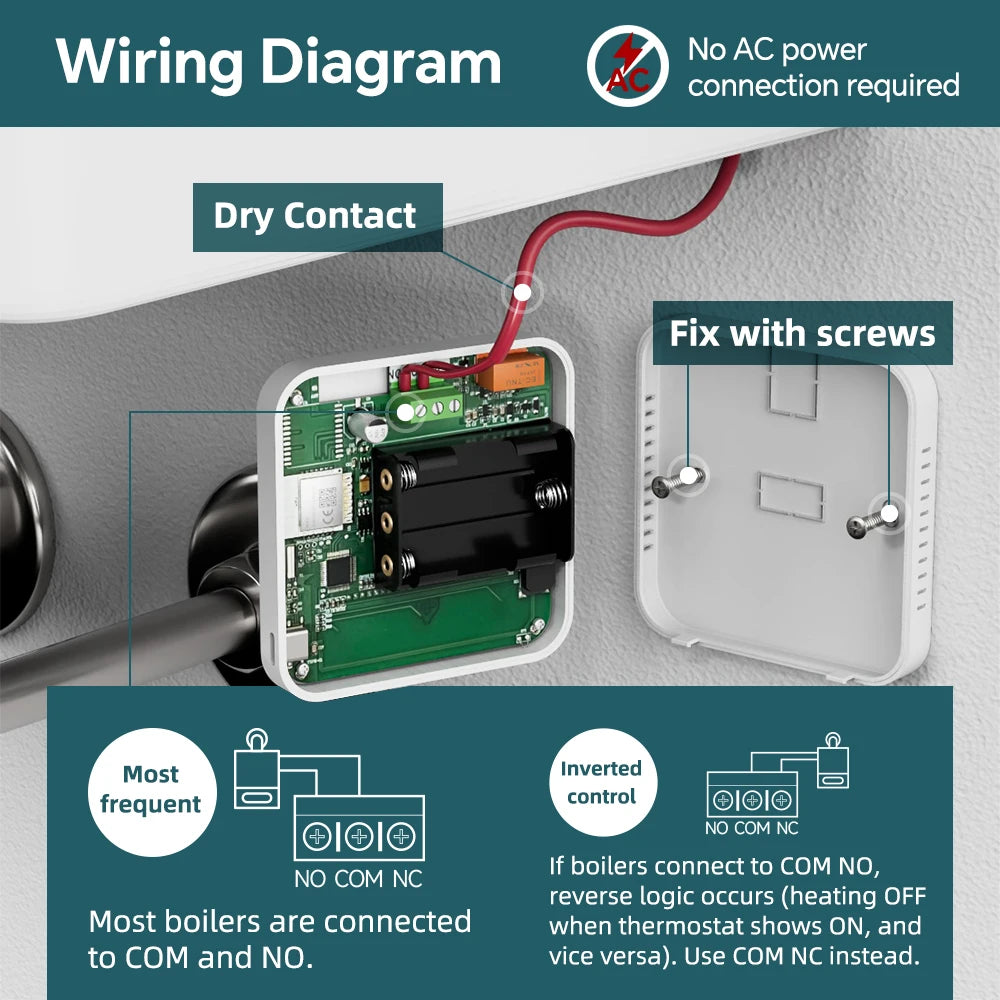 Smart WiFi Heating Thermostat
