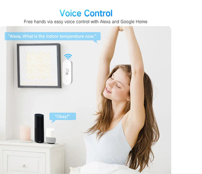 ZigBee Smart Temperature & Humidity Sensor