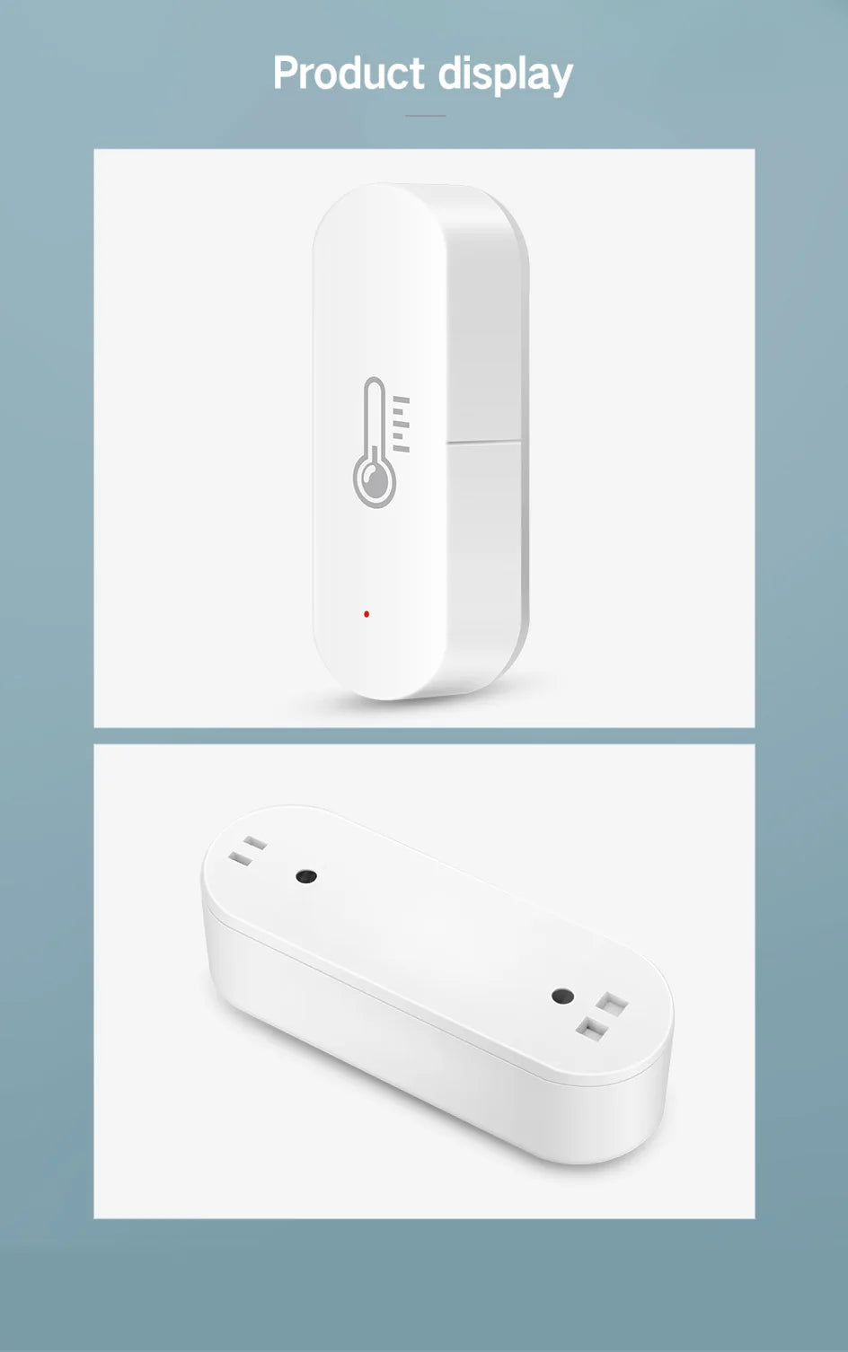 ZigBee Smart Temperature & Humidity Sensor