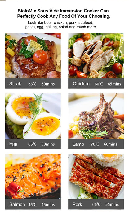 5th Generation Smart WiFi Sous Vide Cooker