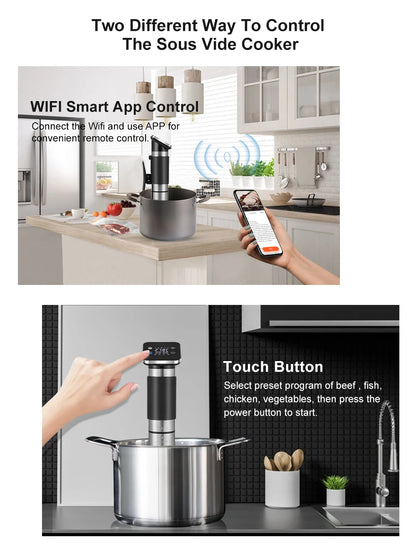 5th Generation Smart WiFi Sous Vide Cooker
